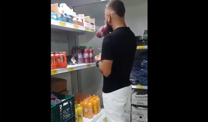  Hombre probó varios jugos de una tienda en Risaralda