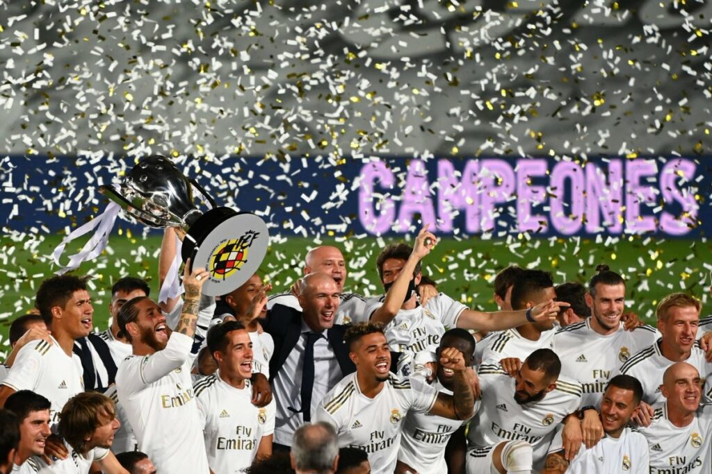 Real Madrid se consagró campeón de la liga española