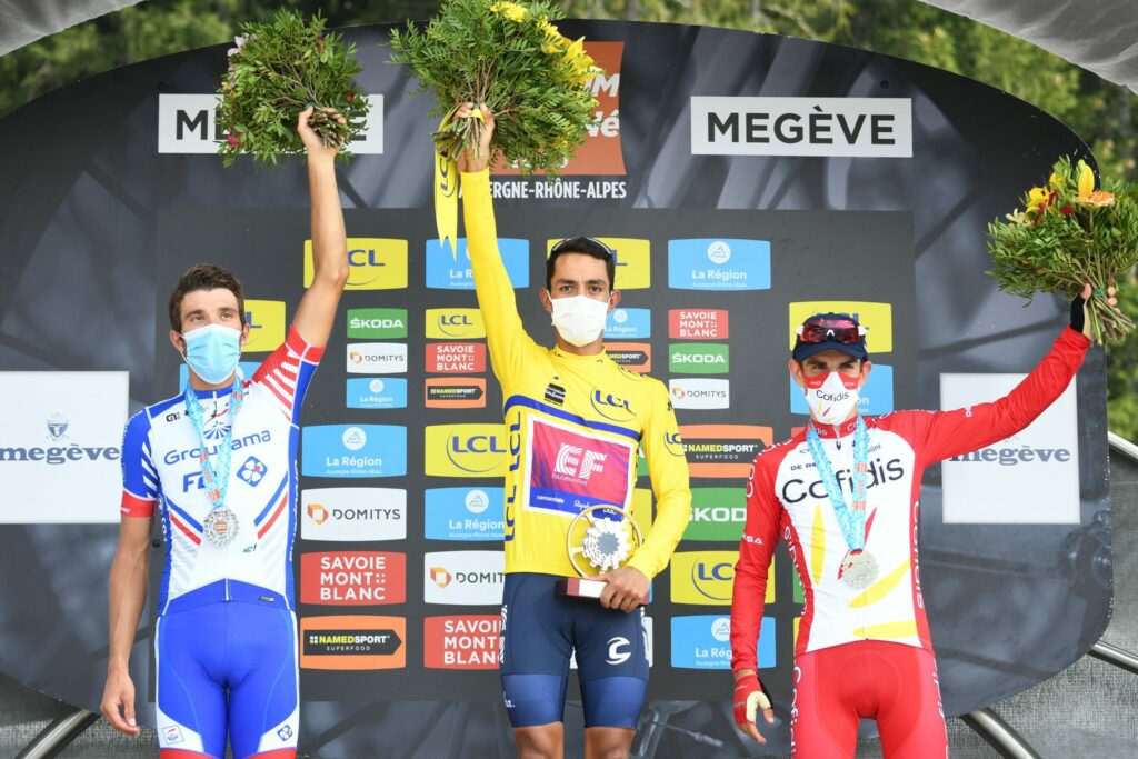 El colombiano Daniel Martínez se proclamó campeón de la carrera Criterium Du Dauphiné