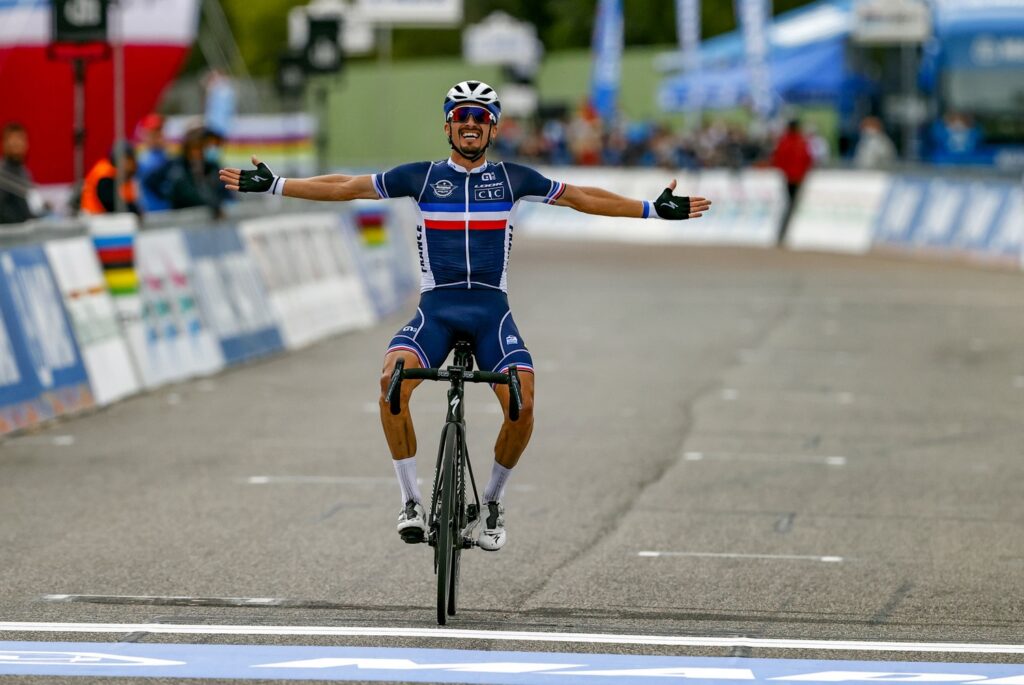 Alaphilippe se coronó campeón mundial de ruta, Rigo fue el mejor colombiano