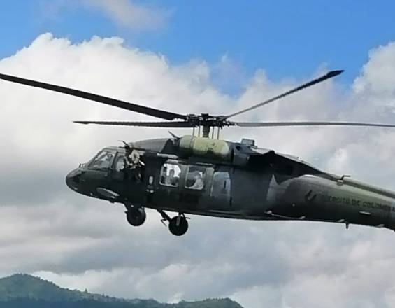  Atacan el helicóptero en el que viajaban el presidente Duque y ministros