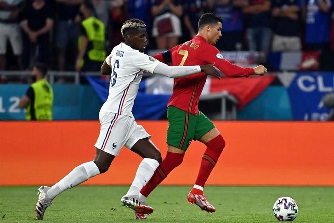  Portugal empató 2-2 contra Francia en un partidazo por la Eurocopa