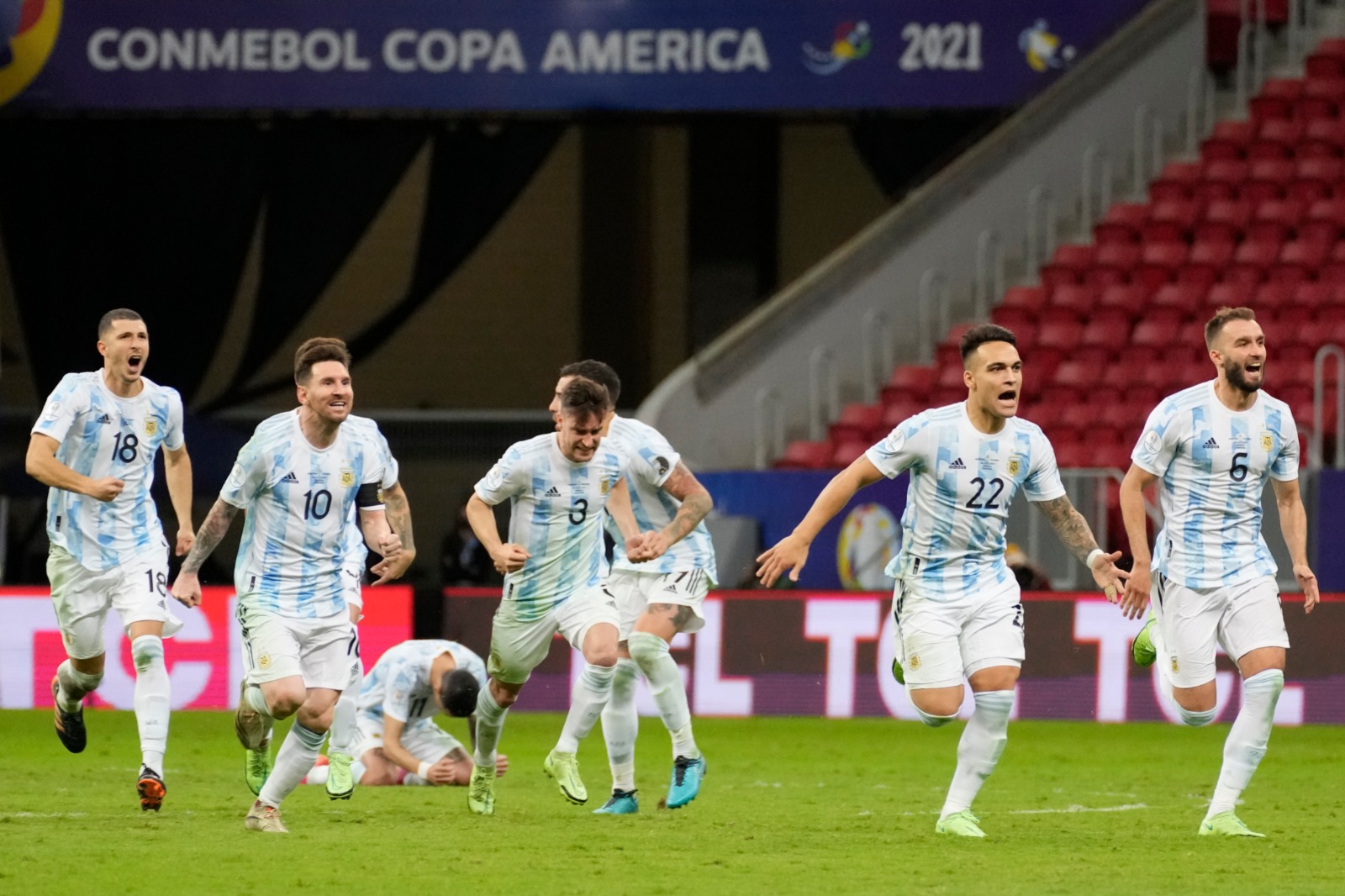  Argentina le ganó a Colombia por penales y se metió en la final de la Copa América