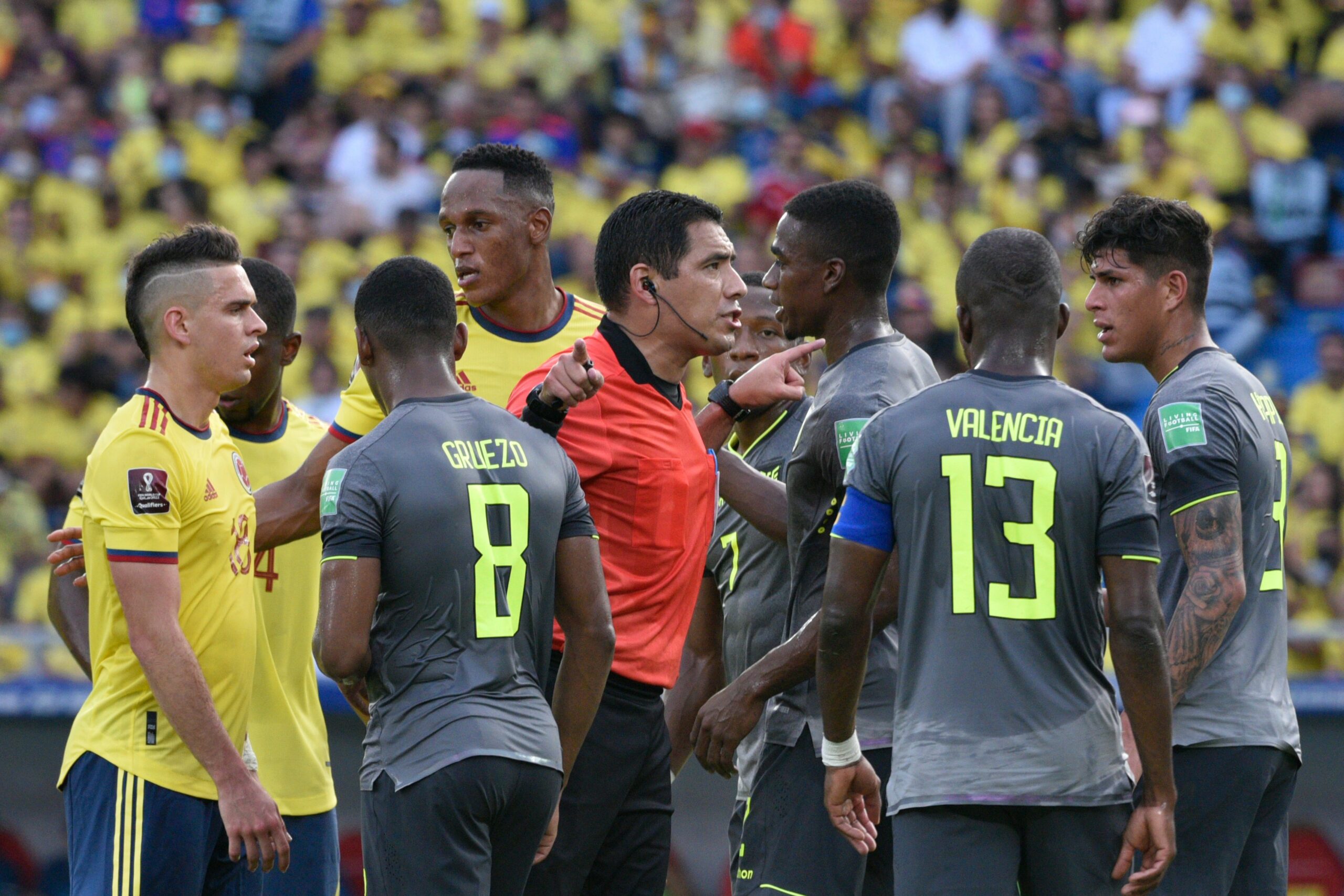 Colombia no pudo con Ecuador y se enredó en la eliminatoria