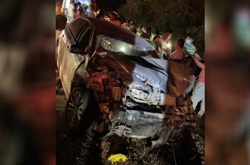 Cinco integrantes de una familia murieron calcinados en accidente de tránsito