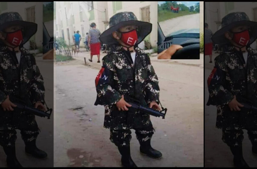 Gran polémica en redes sociales ha causado el disfraz de un niño en Arauca