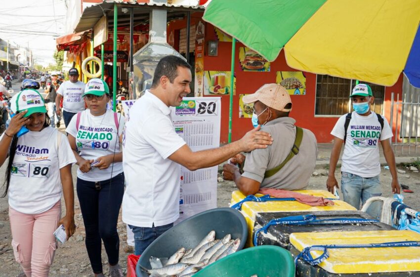  William Mercado recorrió Cantaclaro: compartió propuestas y acciones de cambio