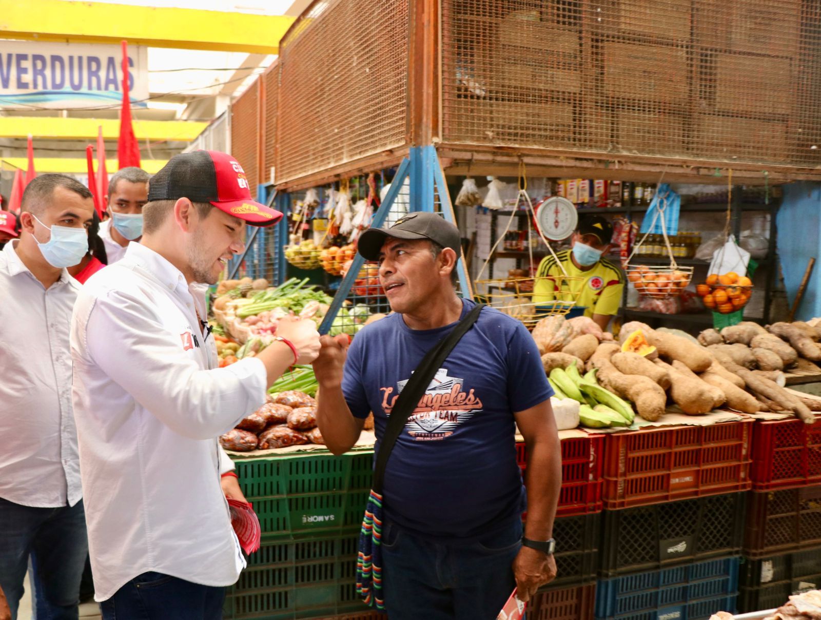 Candidato a la Cámara, Andrés Calle sigue sumando adeptos en el San Jorge