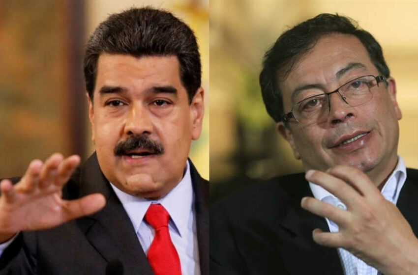 Petro le responde a Maduro tras llamarlo 'cobarde'
