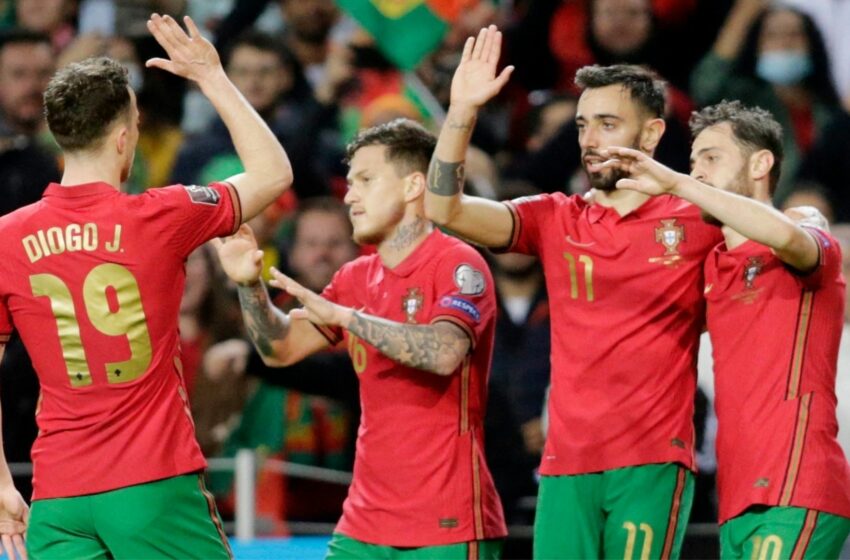 Portugal clasificó a Catar 2022 tras vencer a Macedonia