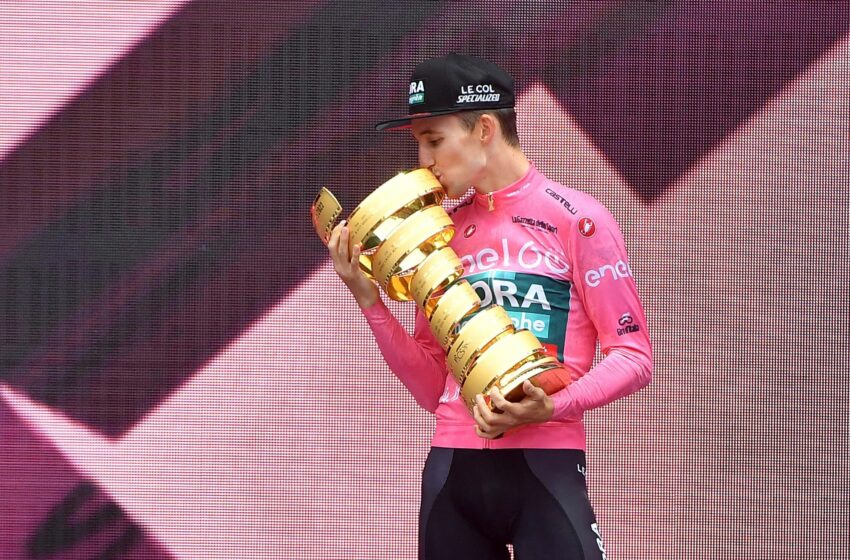 Jai Hindley se corona en Verona, el primer ciclista australiano que gana el Giro de Italia