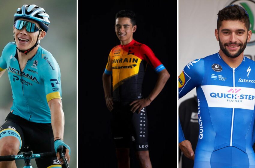 Conozca los colombianos que participarán en el Giro de Italia 2022