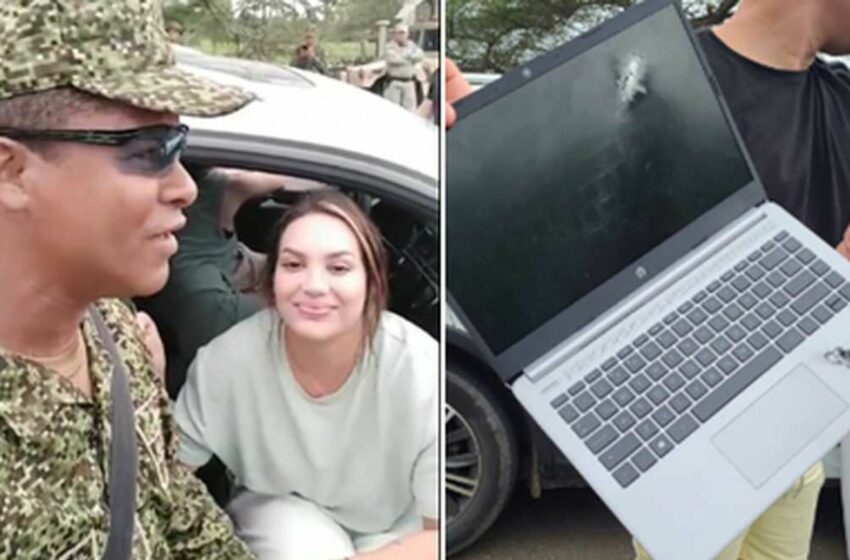 Video: la influencer Andrea Valdiri sufrió atentado en San Onofre, Sucre