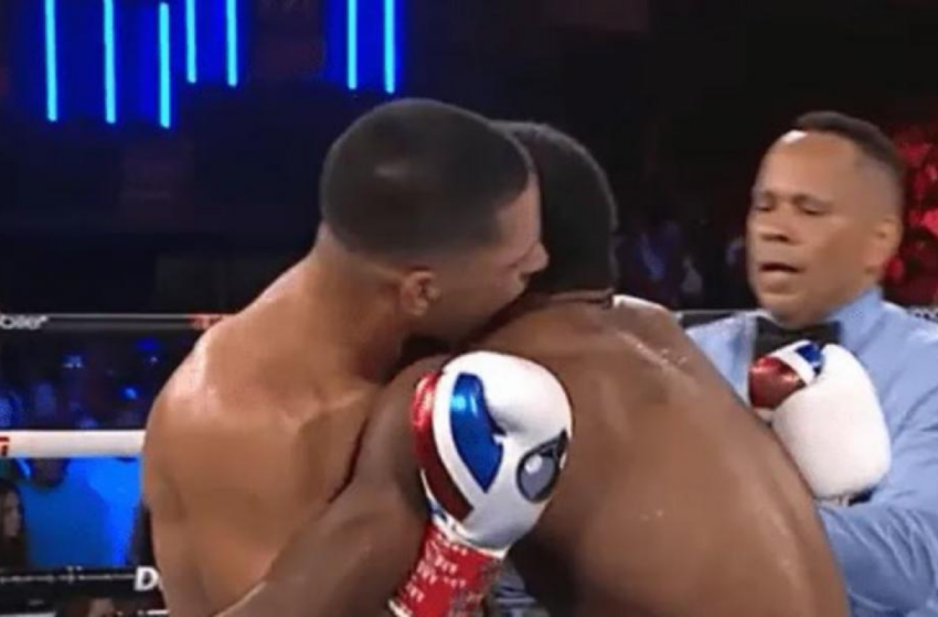 Al estilo Mike Tyson: boxeador colombiano por poco es mordido en plena pelea