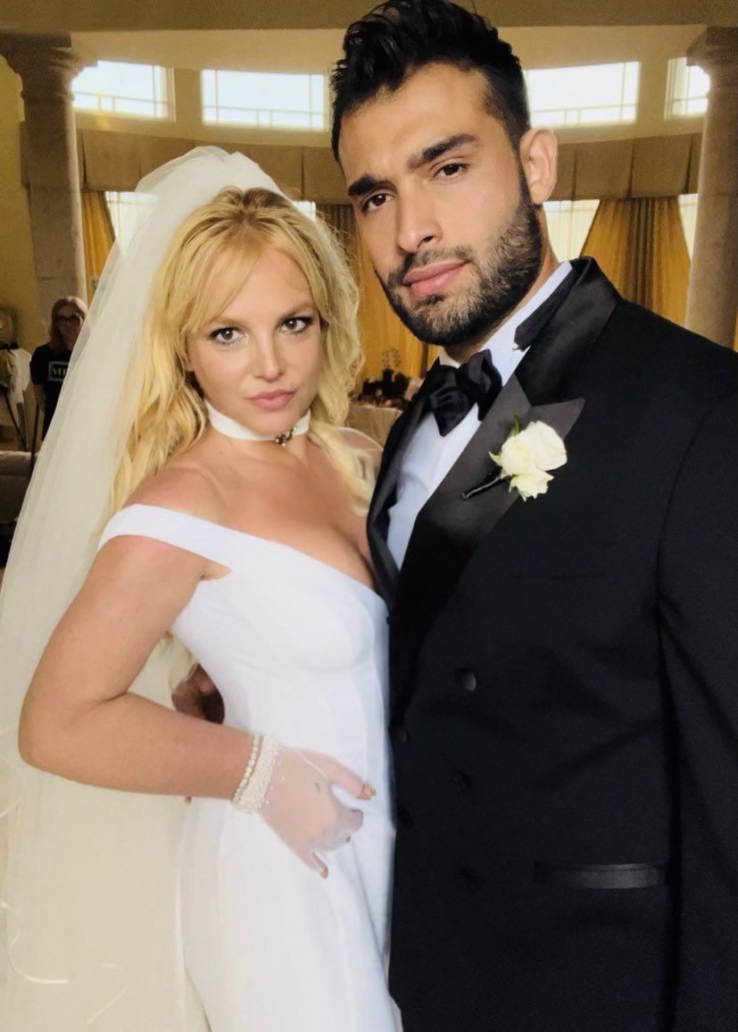 En imágenes: la boda de Britney Spears y Sam Asghari