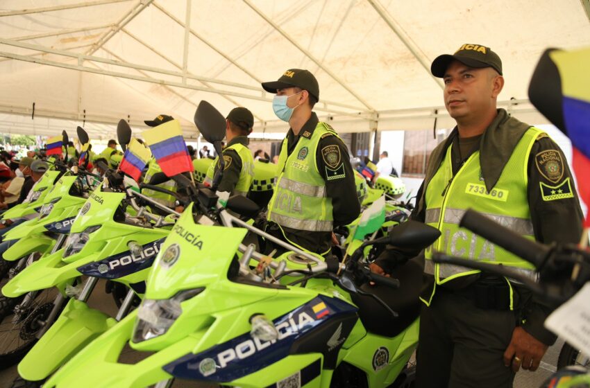  Policía Metropolitana ahora tiene 160 motocicletas más