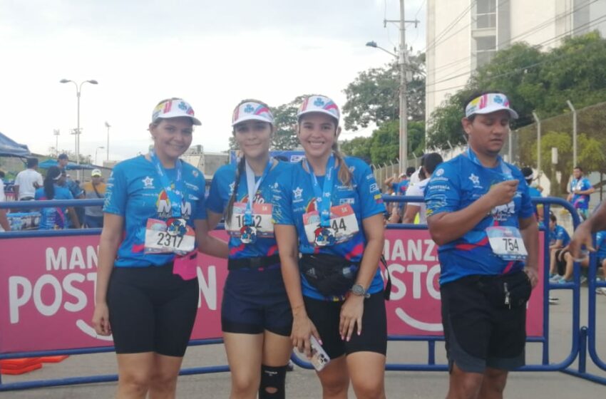 Más de 2 mil atletas engalanaron las calles de Montería, en la segunda versión de Río Media Maratón