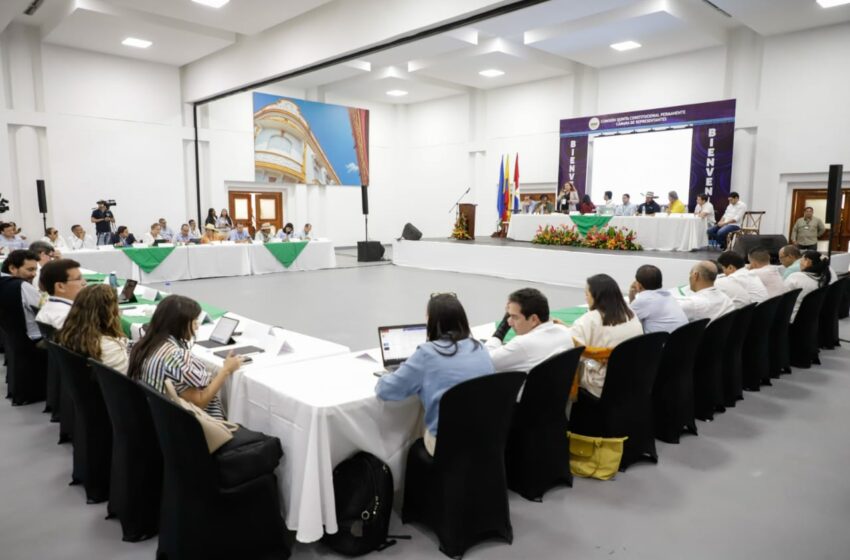 Alcalde (e) Germán Quintero asiste a Comisión V de la Cámara de Representantes que sesiona en Montería