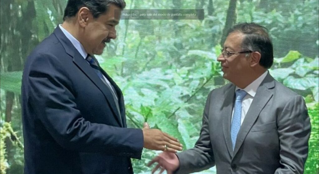 Petro y Maduro se reunieron en Egipto y hablaron sobre la protección de la Amazonía