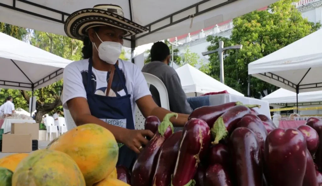 Con Mercado Campesino Navideño, productores del campo despiden el año