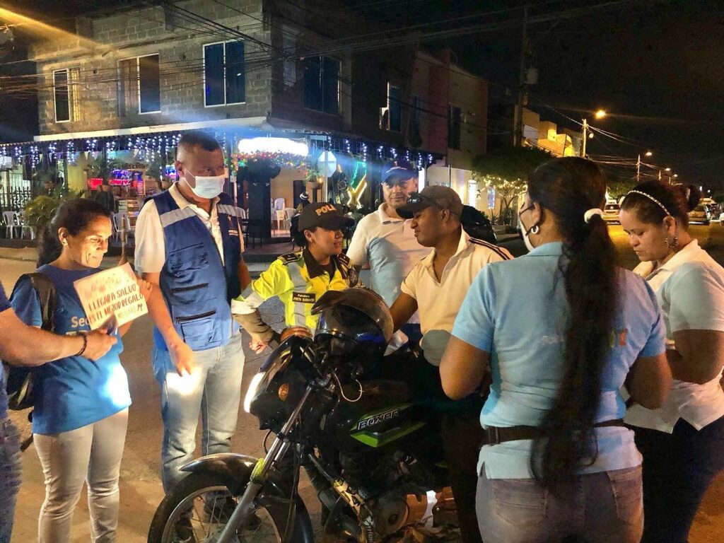 Alcaldía de Montería se toma las calles llevando mensajes de prevención