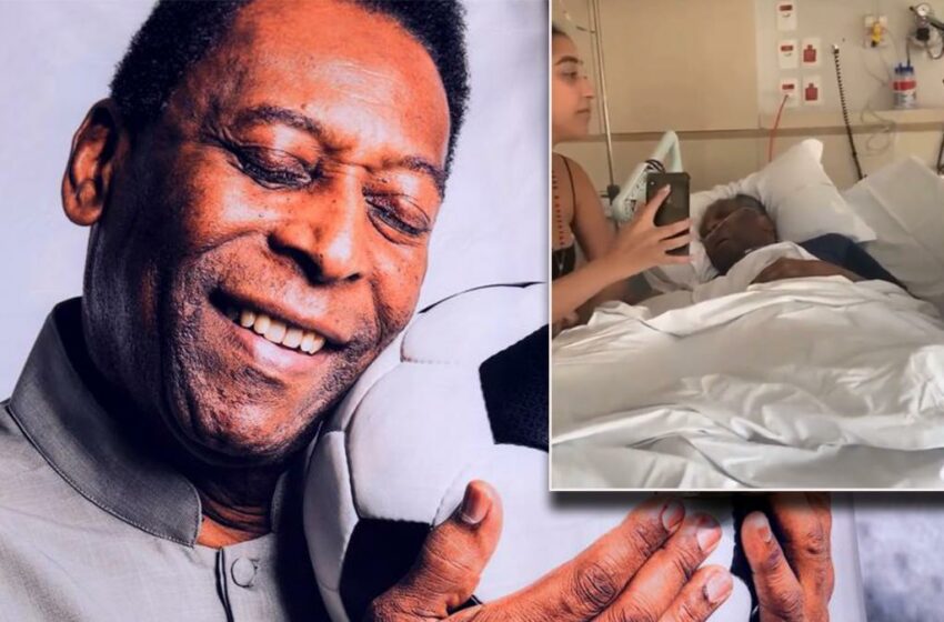 Se filtró videollamada en la que Pelé se habría despedido de sus familiares