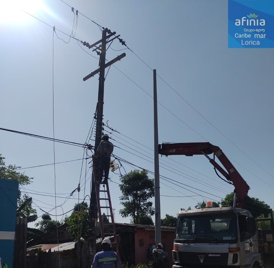 Afinia anuncia trabajos y suspensión del servicio de energía