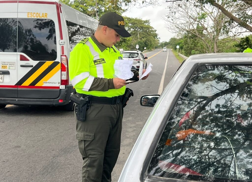 Policía presentó balance de movilidad durante el puente festivo de Reyes