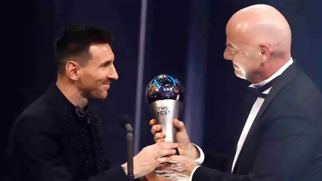 Otra vez el mejor del mundo: Lionel Messi ganó el trofeo The Best 2022