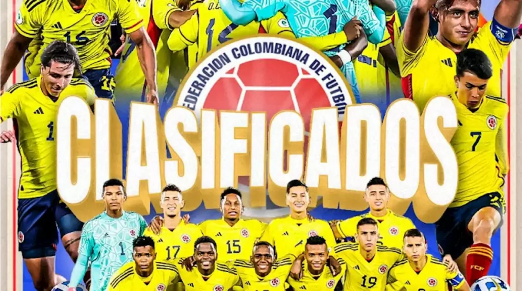 Colombia clasificó al Mundial sub20 y también a los Juegos Panamericanos