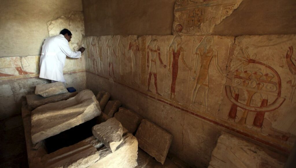 Descubren más de 2.000 carneros momificados y un gran templo de la época del faraón Ramsés II