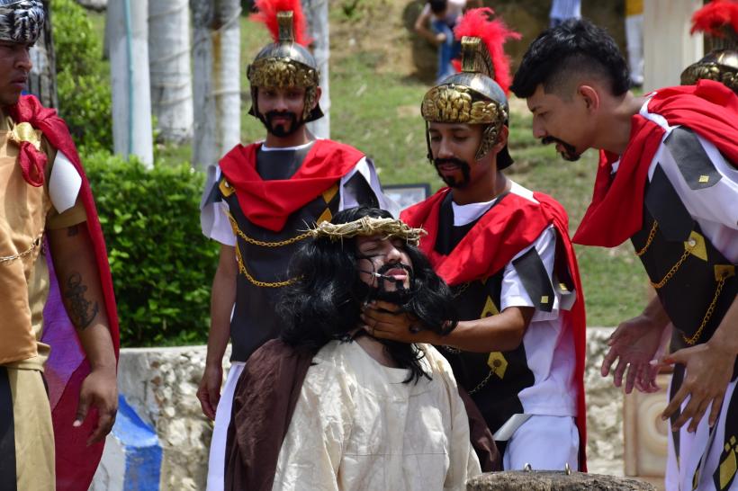  Usiacurí se alista para su tradicional viacrucis este Viernes Santo