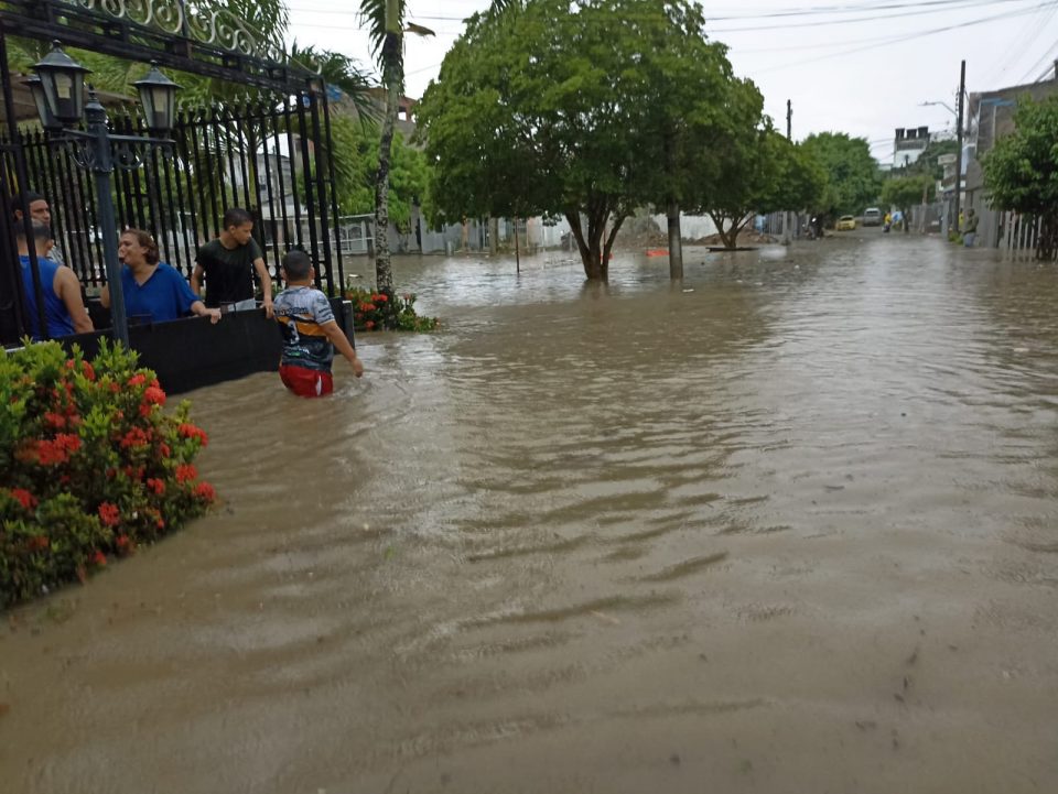 Sincelejo colapsó tras dos días de  aguaceros