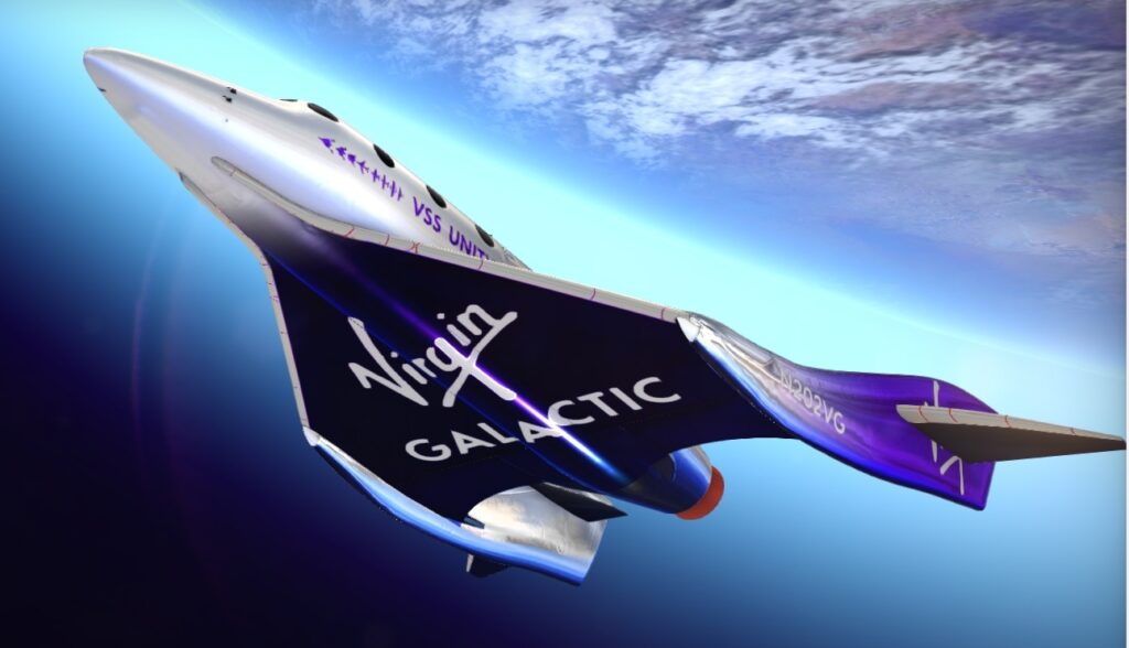 Virgin Galactic realiza hoy su primer vuelo espacial comercial