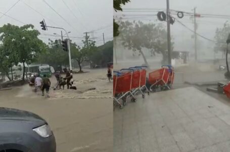 Lluvia y fuertes vientos provocan emergencias en área metropolitana de Barranquilla