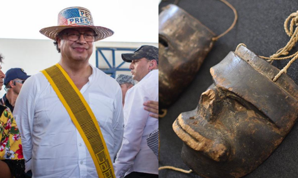 Las máscaras sagradas del pueblo kogui volvieron a la Sierra Nevada de Santa Marta