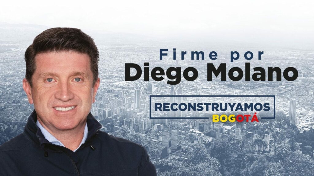 Diego Molano inscribió su candidatura a la Alcaldía de Bogotá