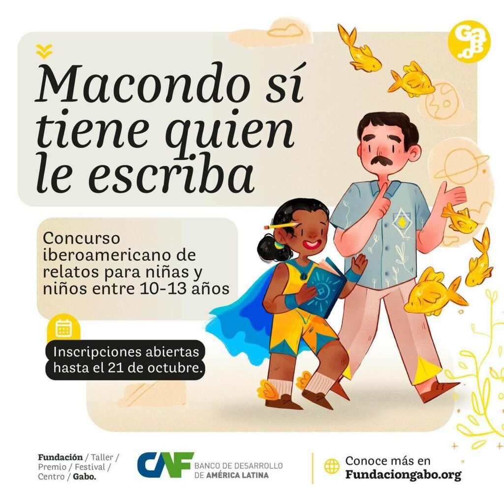 Fundación Gabo lanza concurso de escritura para niños en Latinoamérica