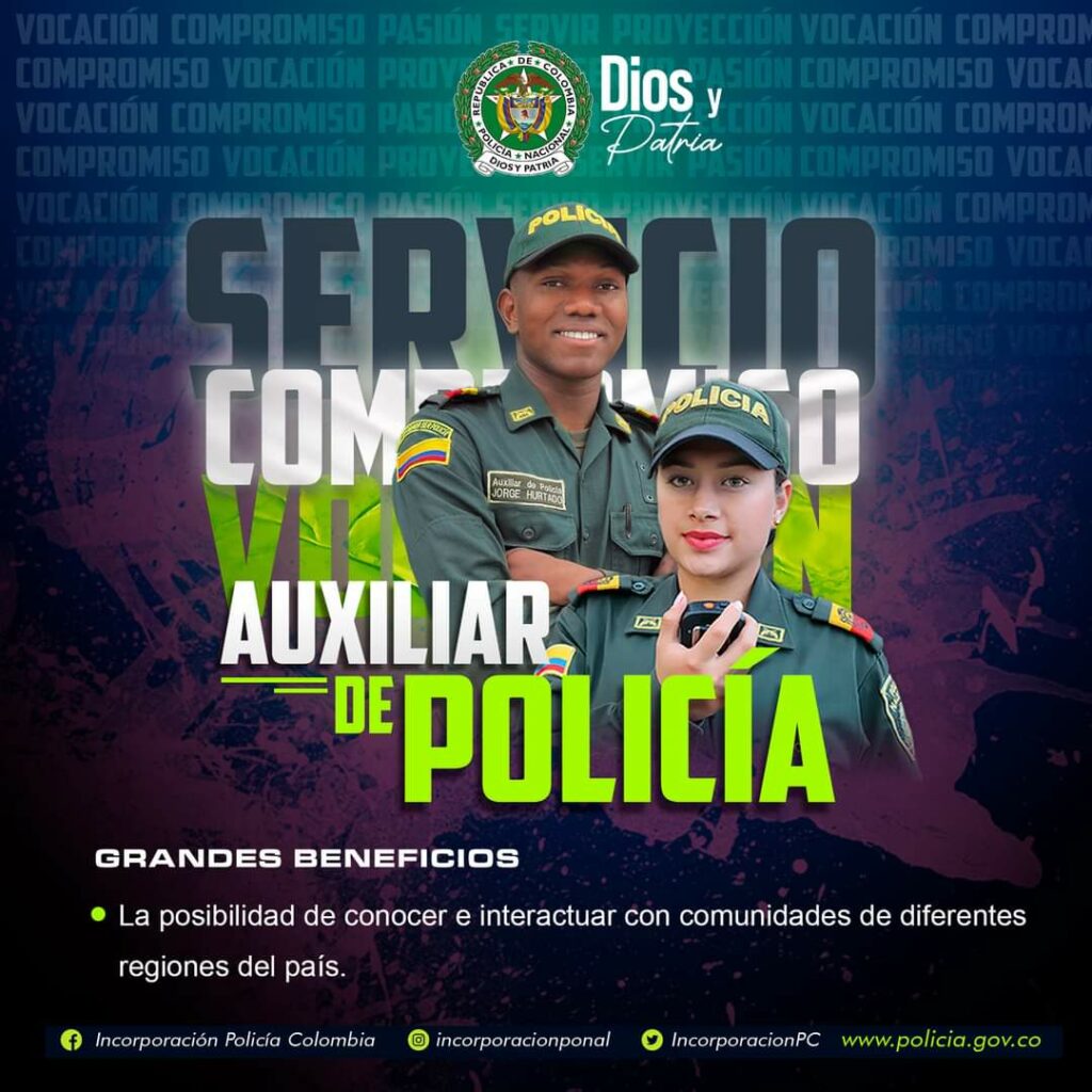 Divulgación convocatoria de Auxiliares de Policía