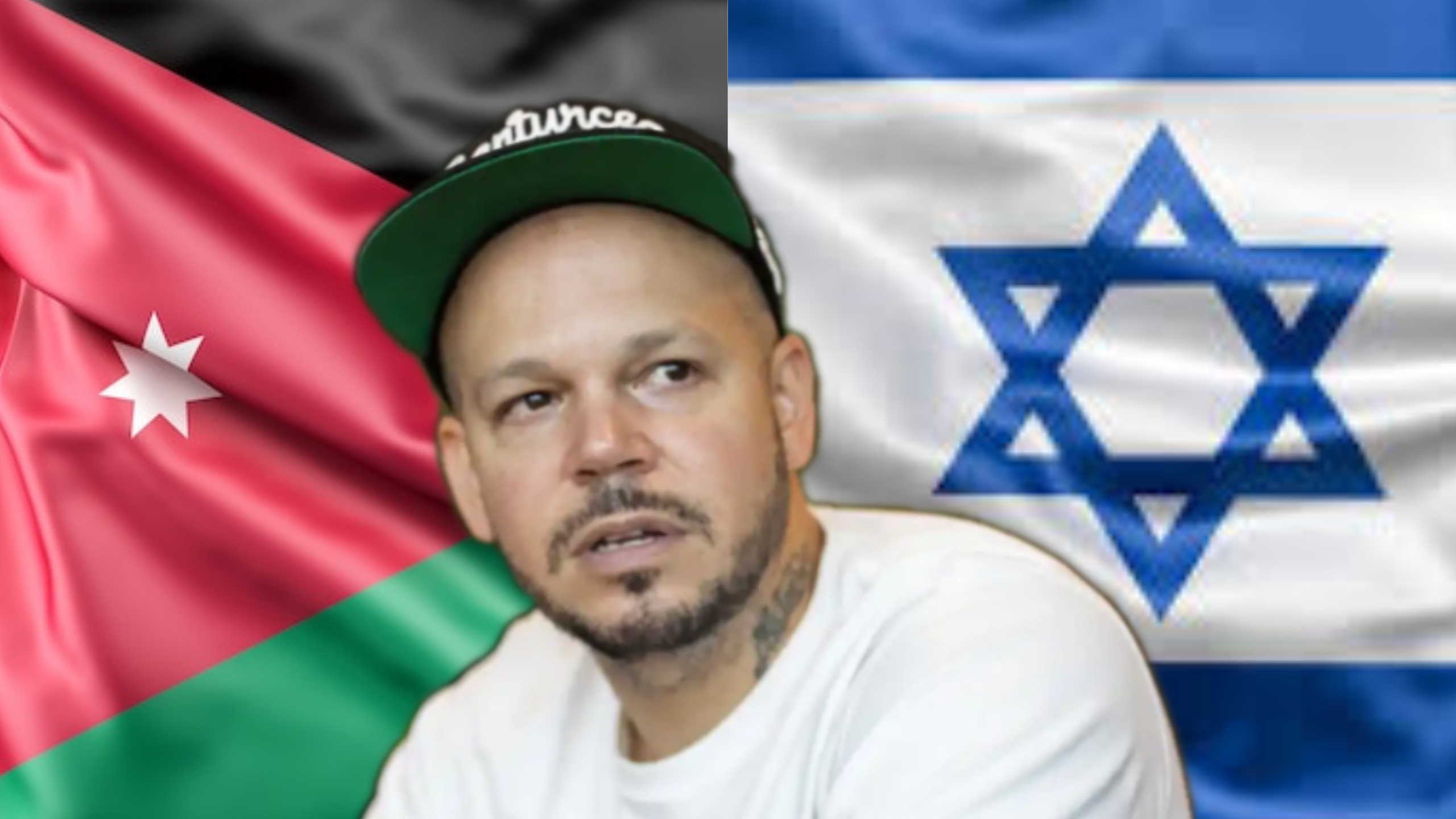 Residente demostró su apoyo a Palestina