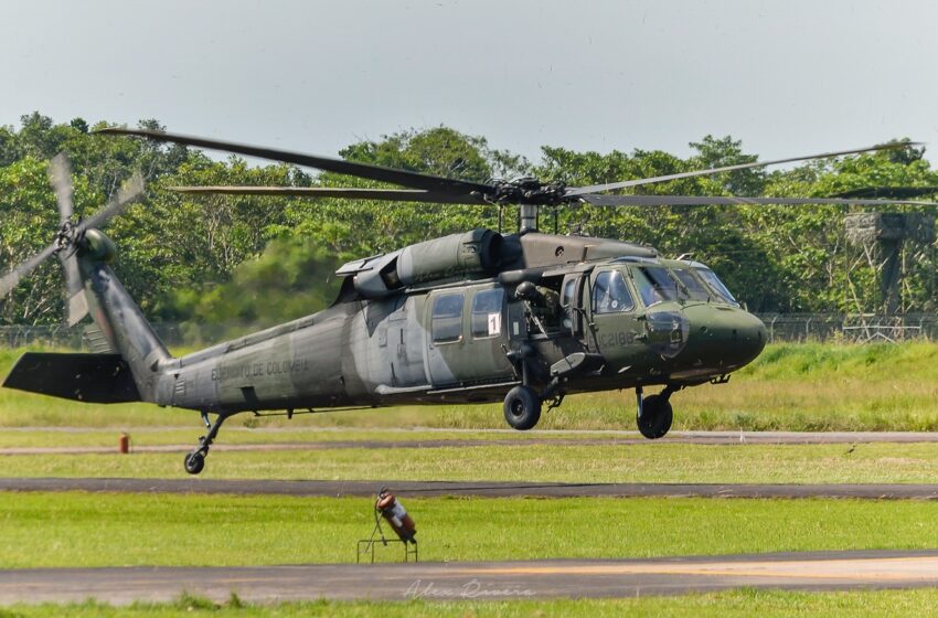  Fallecieron cuatro policías que iban en  el helicóptero accidentado en Antioquia