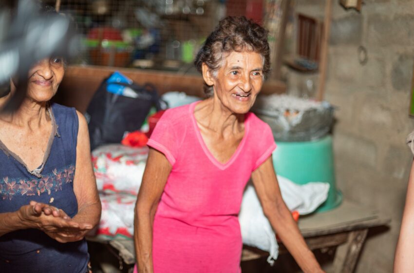  La gestora social de Montería apoyó con alimentos a una adulta mayor de Alfonso López