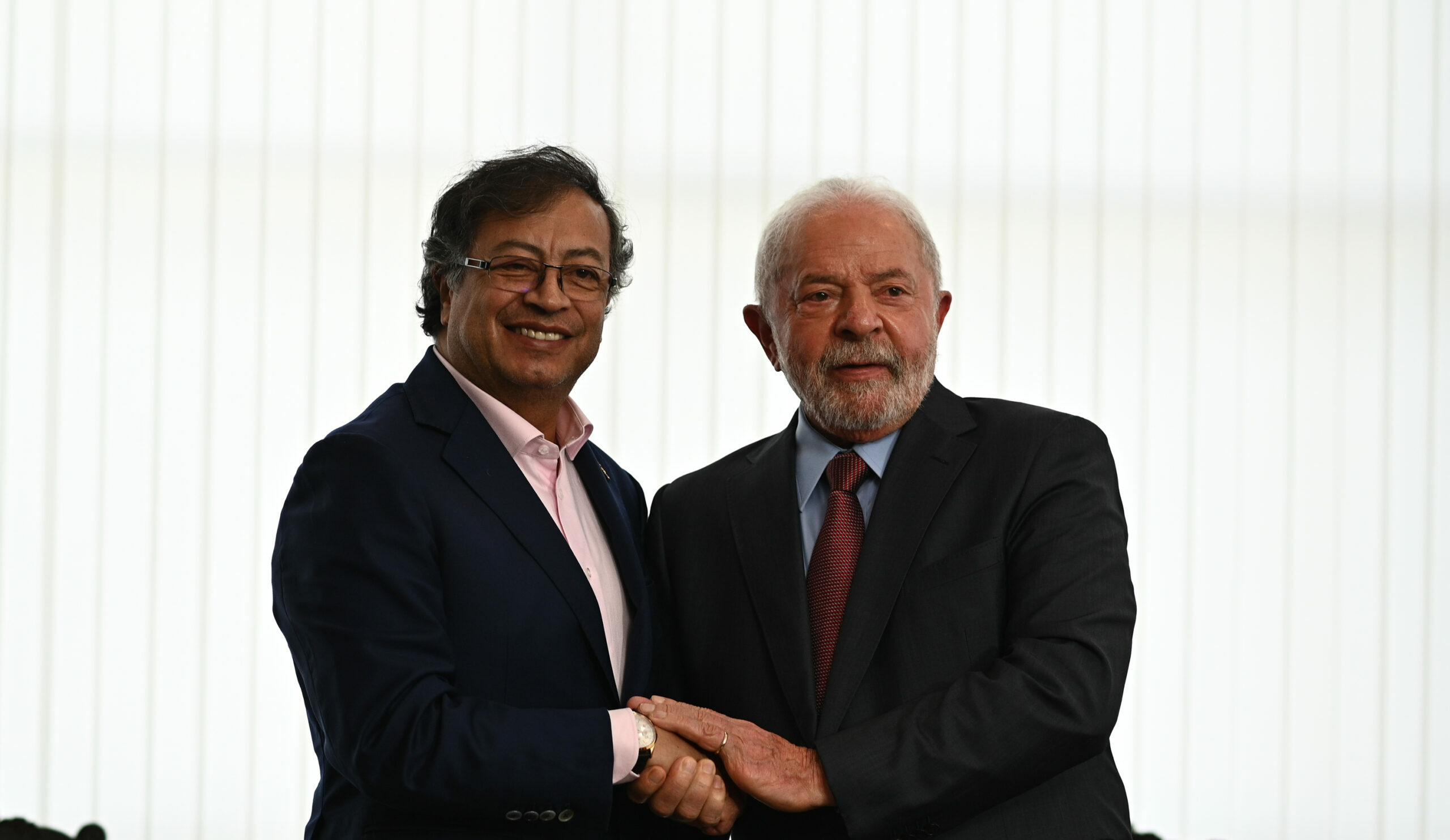 Comienza encuentro de los presidentes Petro y Lula en la Casa de Nariño