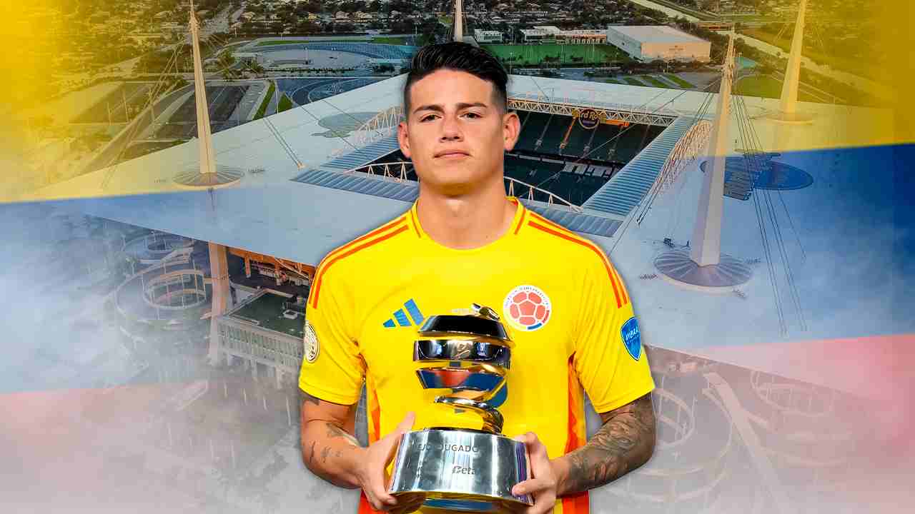 Más que merecido: James Rodríguez fue elegido como el MVP de la Copa América