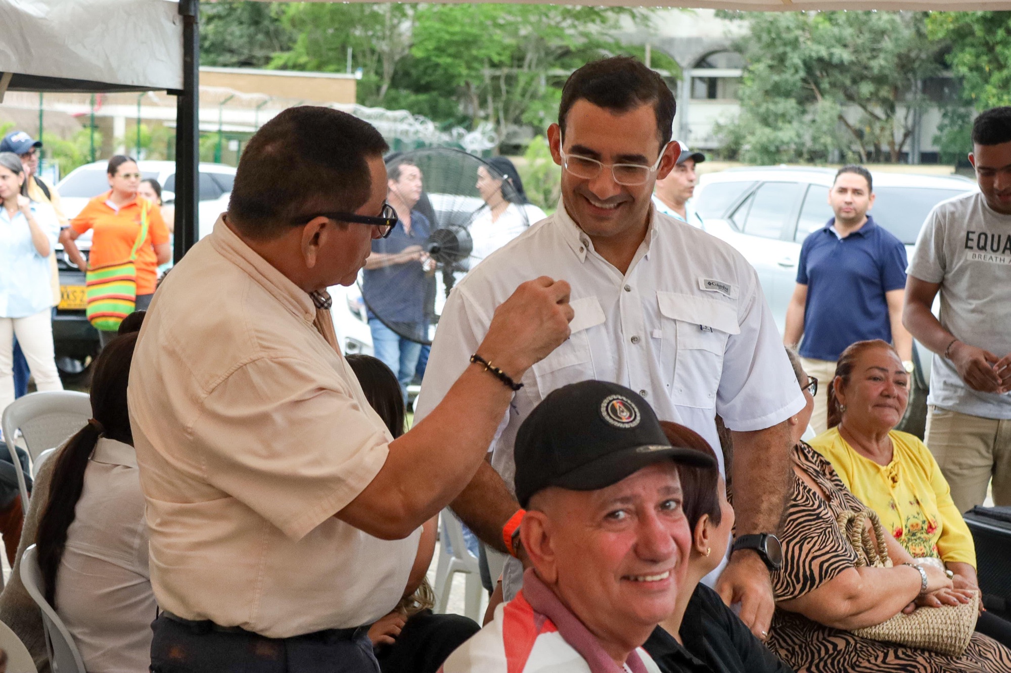 “Primera piedra” para tramos viales en barrio Costa de Oro de Montería