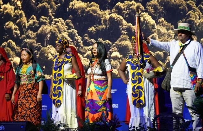 COP16 histórica: Con un gran acto inaugural Colombia recibe al mundo